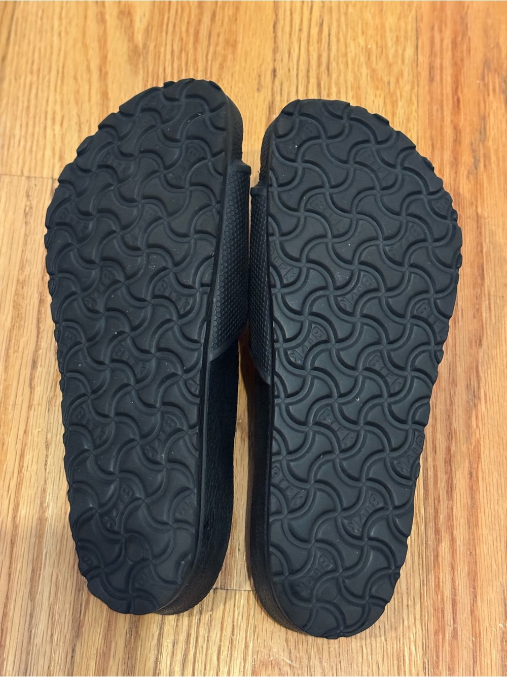 Birkenstock Barbados Black Slide Sandals - Picture 2 of 3